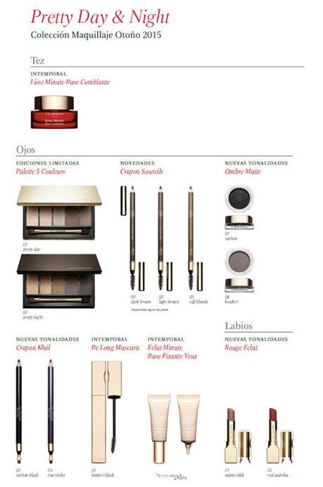 Clarins Otoño-Invierno 2015; Pretty Day and Night Pretty Day and Night Clarins