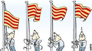 El esperpento catalán: Montaje tragicómico de antagonistas falsarios