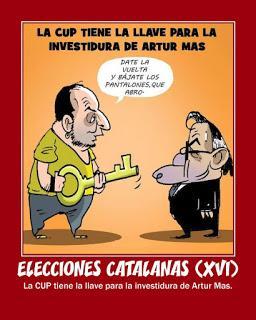 El esperpento catalán: Montaje tragicómico de antagonistas falsarios