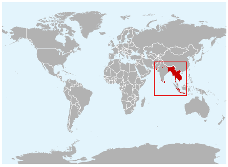 Distribución del gato pescador