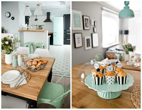 Home Tour en verde Mint