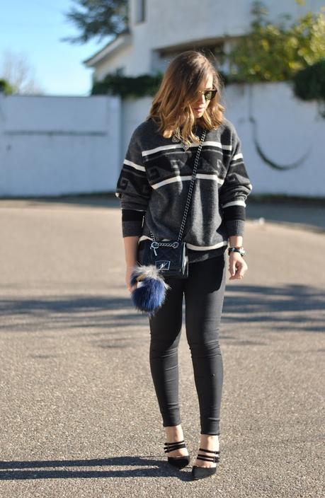 Cool grey sweater