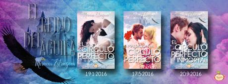 LA TRILOGÍA DE ''EL CÍRCULO PERFECTO'' YA TIENE PORTADAS Y FECHA DE SALIDA!