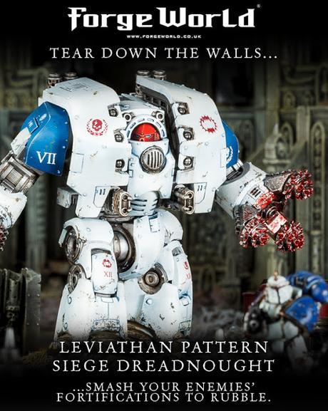 Novedades de Forge World: Leviathan Pattern Siege Dreadnought