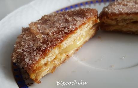 GALLETAS FRITAS RELLENAS DE CREMA