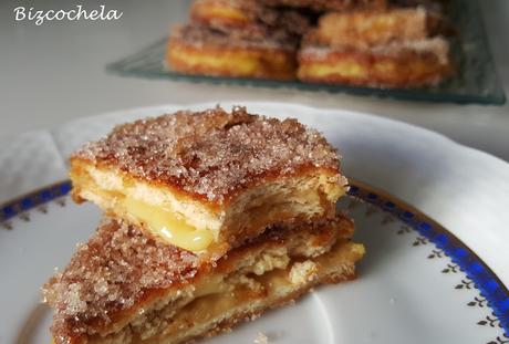 GALLETAS FRITAS RELLENAS DE CREMA