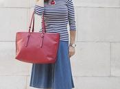 Falda capa para look Navy+Lady