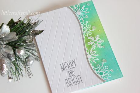 Clean and Simple Christmas card