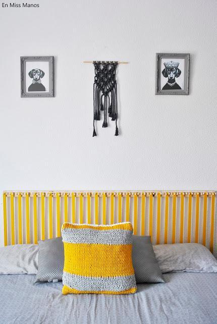 DIY Cojín y cubremacetas de trapillo DIY Cojín y cubremacetas de trapillo