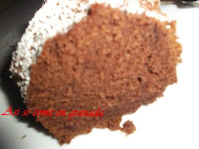 Bundt Cake de chocolate sin gluten