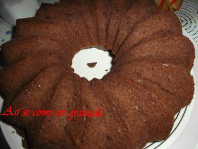 Bundt Cake de chocolate sin gluten Bundt Cake de chocolate sin gluten