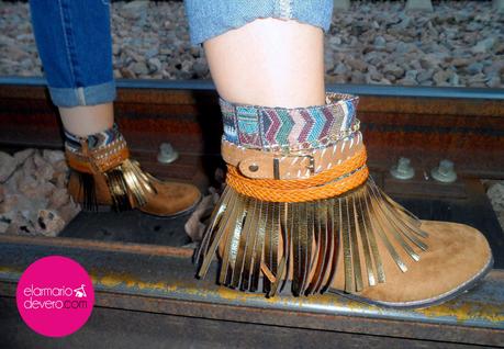 Vaqueros boyfriend y maxi camiseta