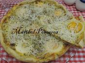 Quiche brocoli, huevo jamón pavo.