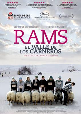 Rams (El valle de los carneros). La nieve que cala en la película.
