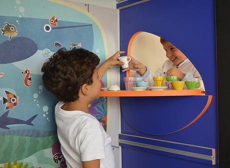 productos espacios de juego para niño muebles transformables muebles para niños estilo nórdico DreamHut mini diseño y construcción de casas decoración habitaciones niños decoración habitaciones infantiles casita de juegos de Yuhuhugs 