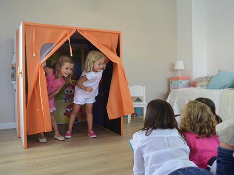 productos espacios de juego para niño muebles transformables muebles para niños estilo nórdico DreamHut mini diseño y construcción de casas decoración habitaciones niños decoración habitaciones infantiles casita de juegos de Yuhuhugs 