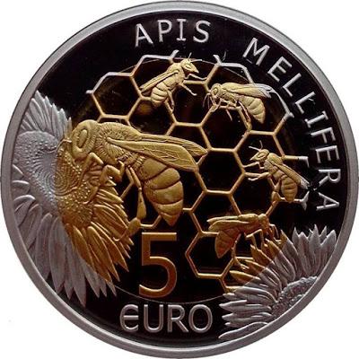 MONEDA EURO APÍCOLA - COIN EURO HONEY.