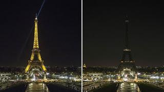...Y la TORRE EIFFEL se Apagó!!! Nous Avons Tous à Paris!