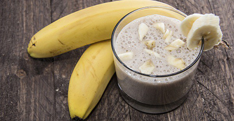 Smoothie de platano para adelgazar