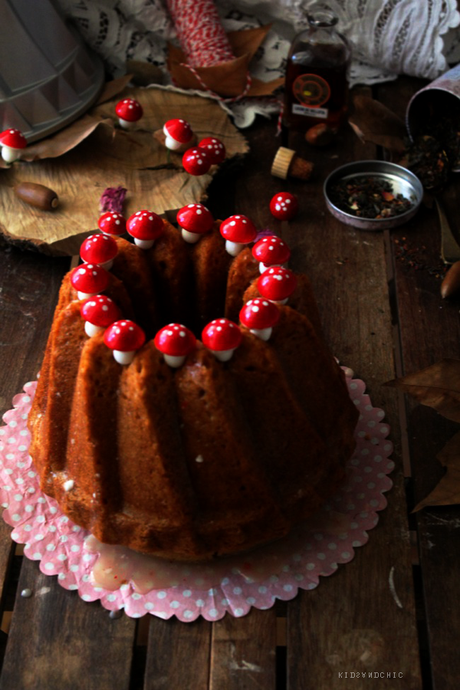 Bundt Cake de Té mil y una noches #nationalbundtcake