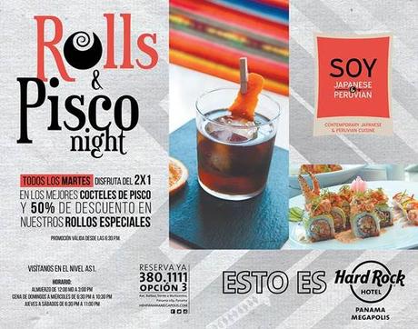 Rolls & Pisco Night - SOY