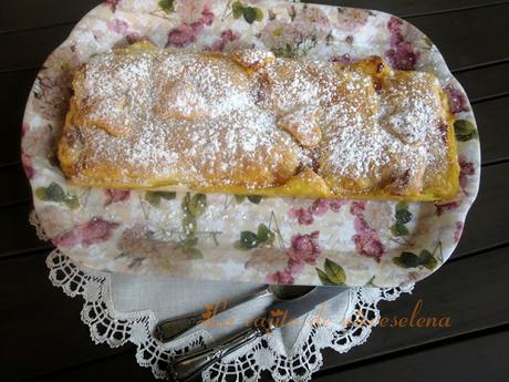 Topfenstrudel  (Strudel de queso) - Cocinas del Mundo (Österreich-Austria)