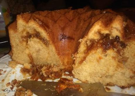 Bundt cake de queso y mermelada de naranja #DiadelBundtcake