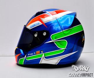 Arai ck6 aerografiado