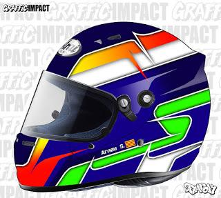 Arai ck6 aerografiado