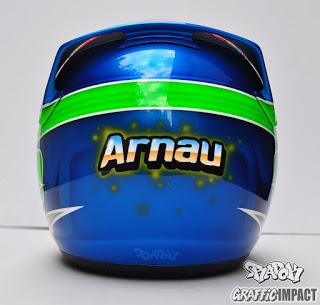 Arai ck6 aerografiado