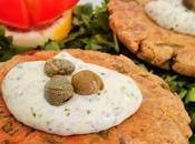 Hamburguesas garbanzos jengibre limón