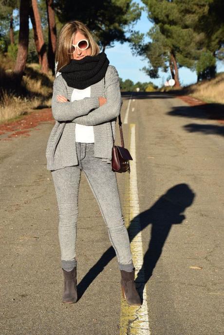 Weekend grey outfit for me autumn outfits by diseneitorforever