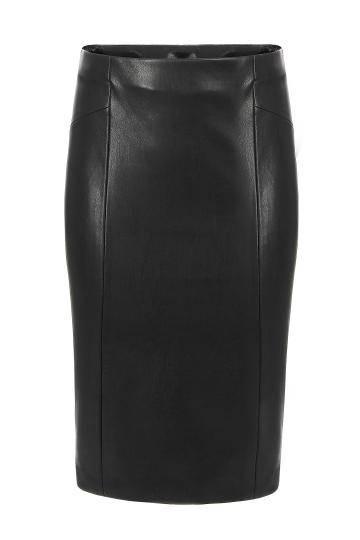 Haul de moda con Yoins: Collar, top burdeos, falda lápiz tipo cuero (Review, Haul, Info)