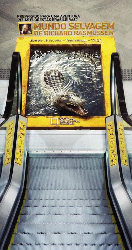 28 ejemplos creativos de publicidad en escaleras