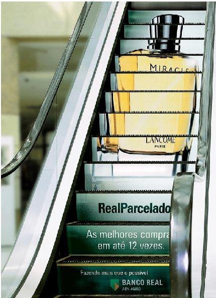 28 ejemplos creativos de publicidad en escaleras