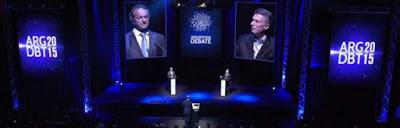 Se realizo el primer debate presidencial de la historia argentina