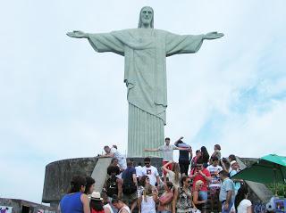 El Cristo Redentor de Río de Janeiro Cristo Corcovado, Rio de Janeiro, Brasil, La vuelta al mundo de Asun y Ricardo, round the world, mundoporlibre.com