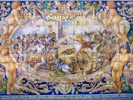 Los bancos de la Plaza de España (42): Pontevedra.