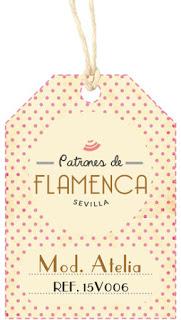 Patrón: Traje de flamenca canastero modelo Atelia