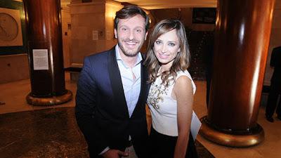 Juan Peña y Sonia González, con los más pequeños