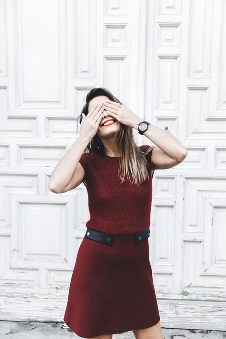 Longchamp-Red_Dress-Booties-Collage_Vintage-Outfit-Street_Style-19