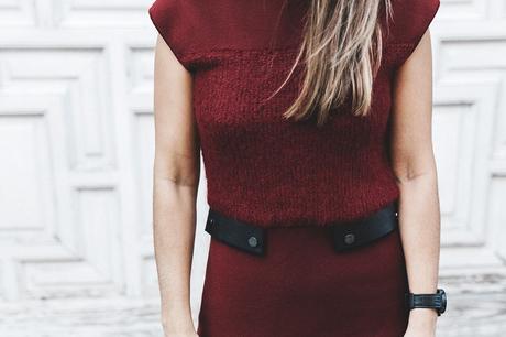 Longchamp-Red_Dress-Booties-Collage_Vintage-Outfit-Street_Style-24