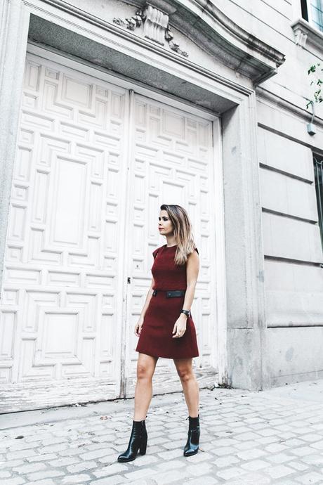 Longchamp-Red_Dress-Booties-Collage_Vintage-Outfit-Street_Style-5