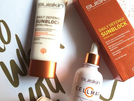 K-BEAUTY | CELLMAX-C & DAILY SUNBLOCK DE SUISKIN SPF50+