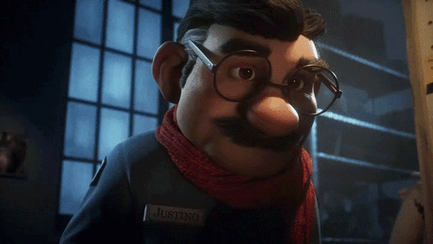 Justino, el personaje de animación que protagoniza el anuncio de Lotería de Navidad 2015