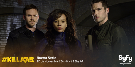 @syfyla: Este 22 de Noviembre, la nueva serie #Killjoys llega a #Syfy