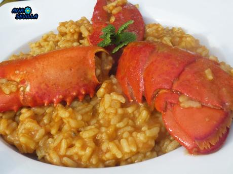 Arroz caldoso con bogavante olla GM Ana Sevilla