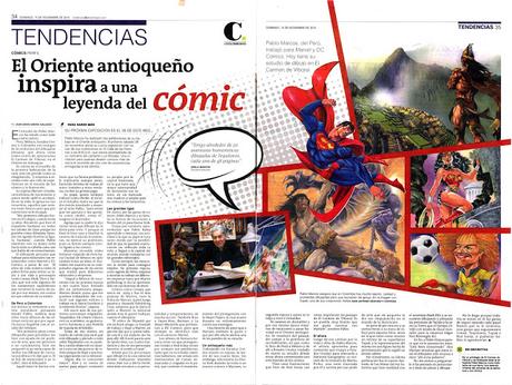 Pablo Marcos en Colombia.