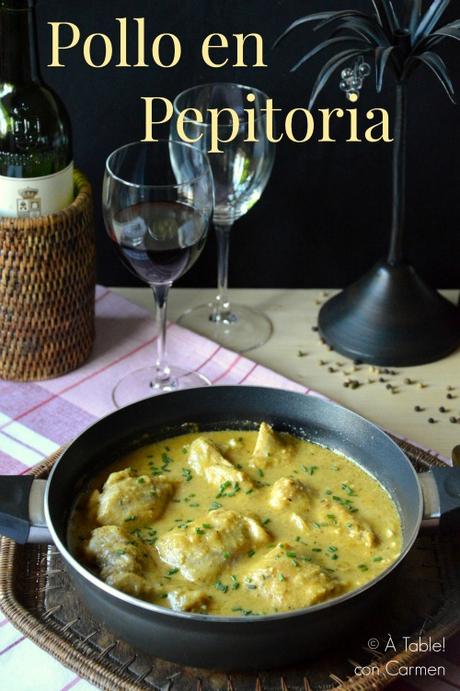 Pollo en Pepitoria