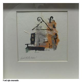 Obra sobre papel en Algorta. Clara Alvarez y Edith Hatton